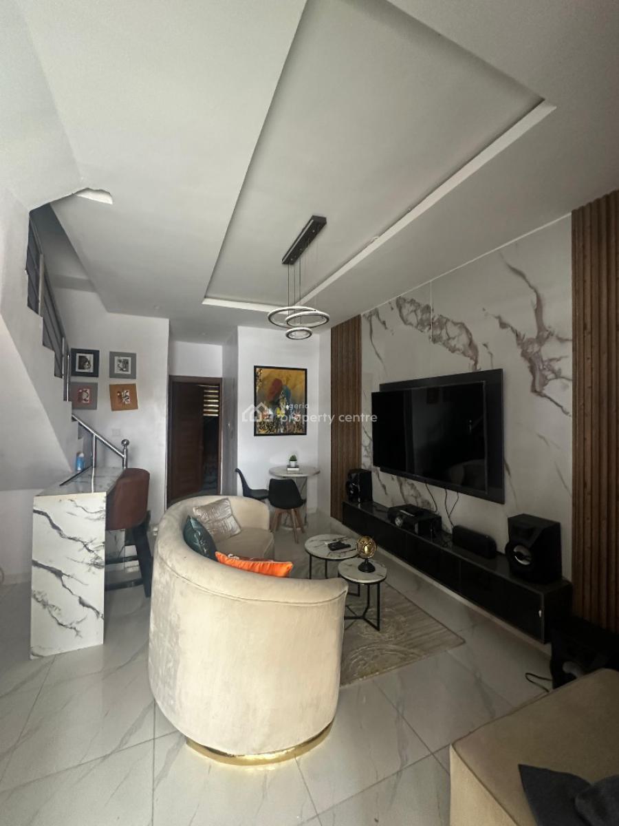 Fully Furnished 3 Bedroom Terrace Duplex, Ikota Gra, Ikota, Lekki, Lagos, House for Rent