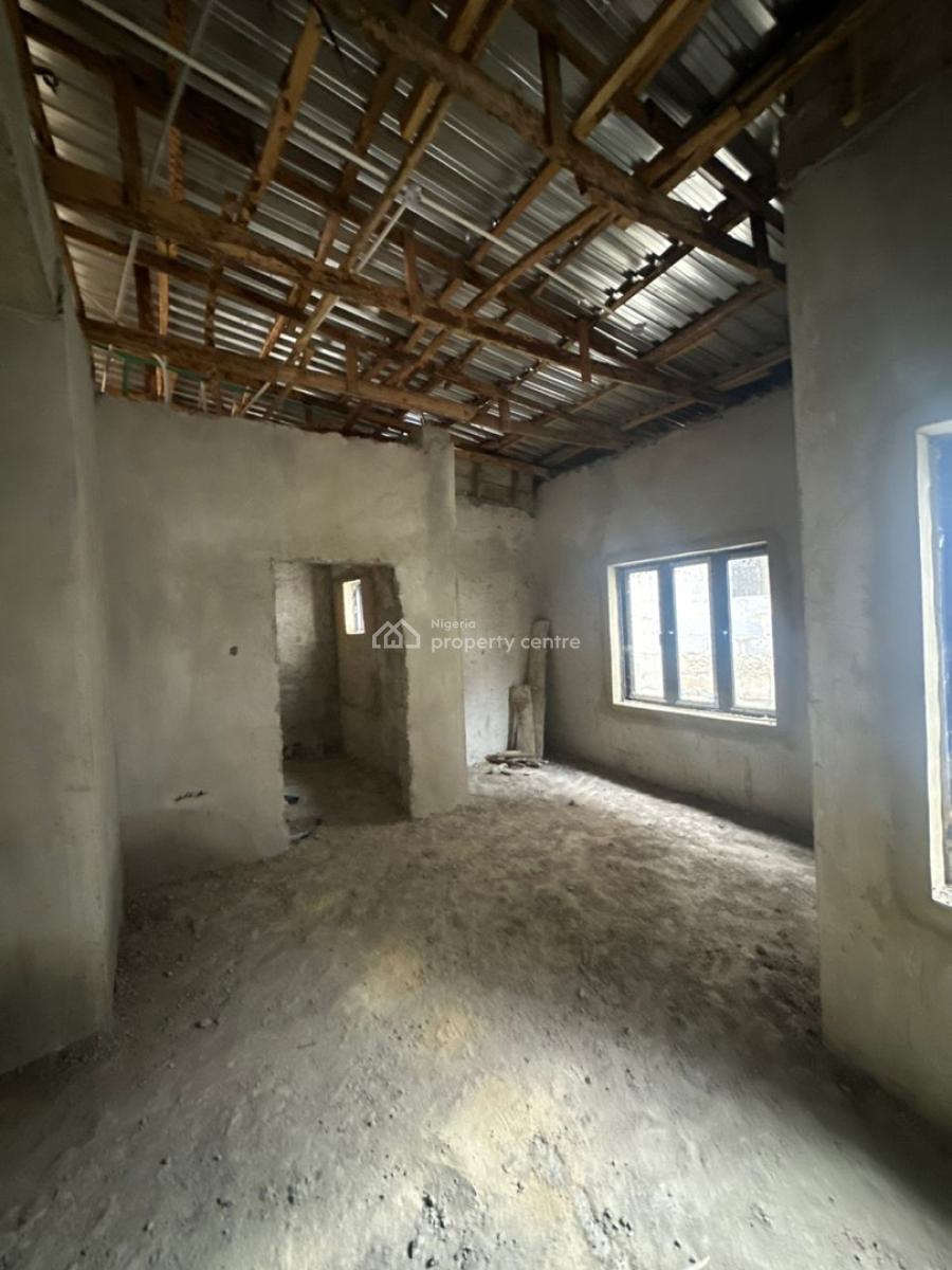 Newly Built Spacious Semi Finished 4 Bedroom Terrace Duplex, Dakwo, Abuja, Terraced Duplex for Sale