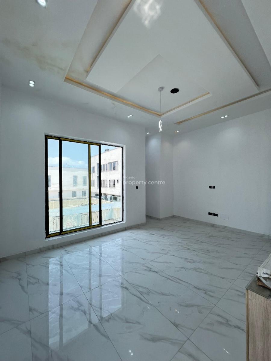 Spacious 4 Bedroom Duplex with Pool and Bq in a Serene Environment, Contemporary Modern Architecture,detailed Tasteful Finish in Chevron, Lekki, Lagos, Detached Duplex for Sale