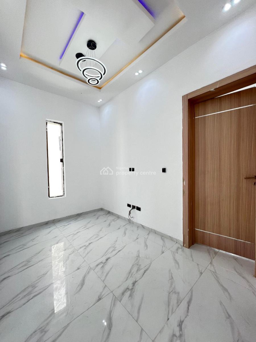Spacious 4 Bedroom Duplex with Pool and Bq in a Serene Environment, Contemporary Modern Architecture,detailed Tasteful Finish in Chevron, Lekki, Lagos, Detached Duplex for Sale