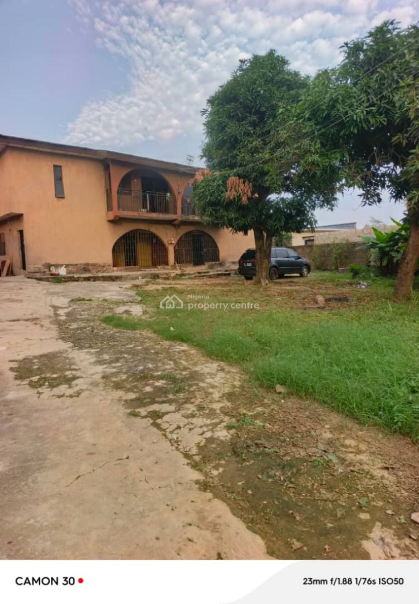 Block of 4 Flats on 1100sqm, United Estate, Alagbole, Ifo, Ogun, Block of Flats for Sale