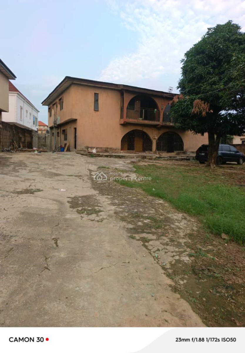 Block of 4 Flats on 1100sqm, United Estate, Alagbole, Ifo, Ogun, Block of Flats for Sale