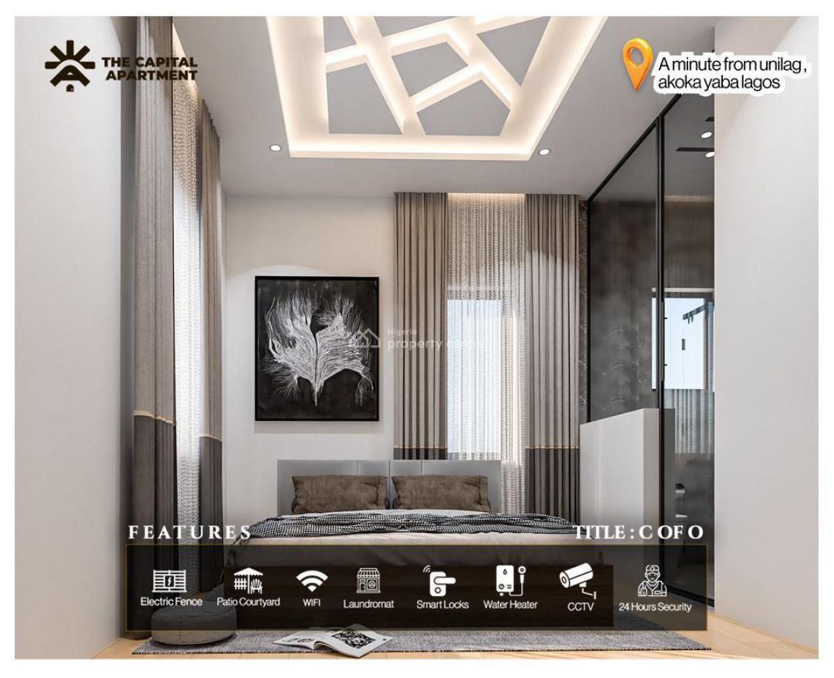 The Capital Apartment: Prime Investment Opportunity!, 1-minute Drive From Unilag, Akoka Perfect for Shortlet Investment, Yaba, Lagos, Flat / Apartment for Sale