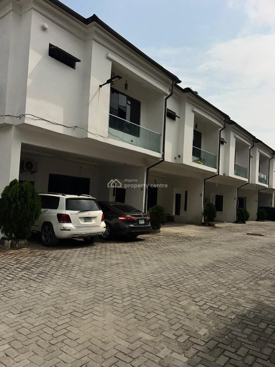 Exquisite & Spacious 4 Bedroom Terrace with Playground, Pool & Gym, Comes with a Pool, Playground, Gym and a Vanity Mirror, Ikota, Lekki, Lagos, Terraced Duplex for Sale