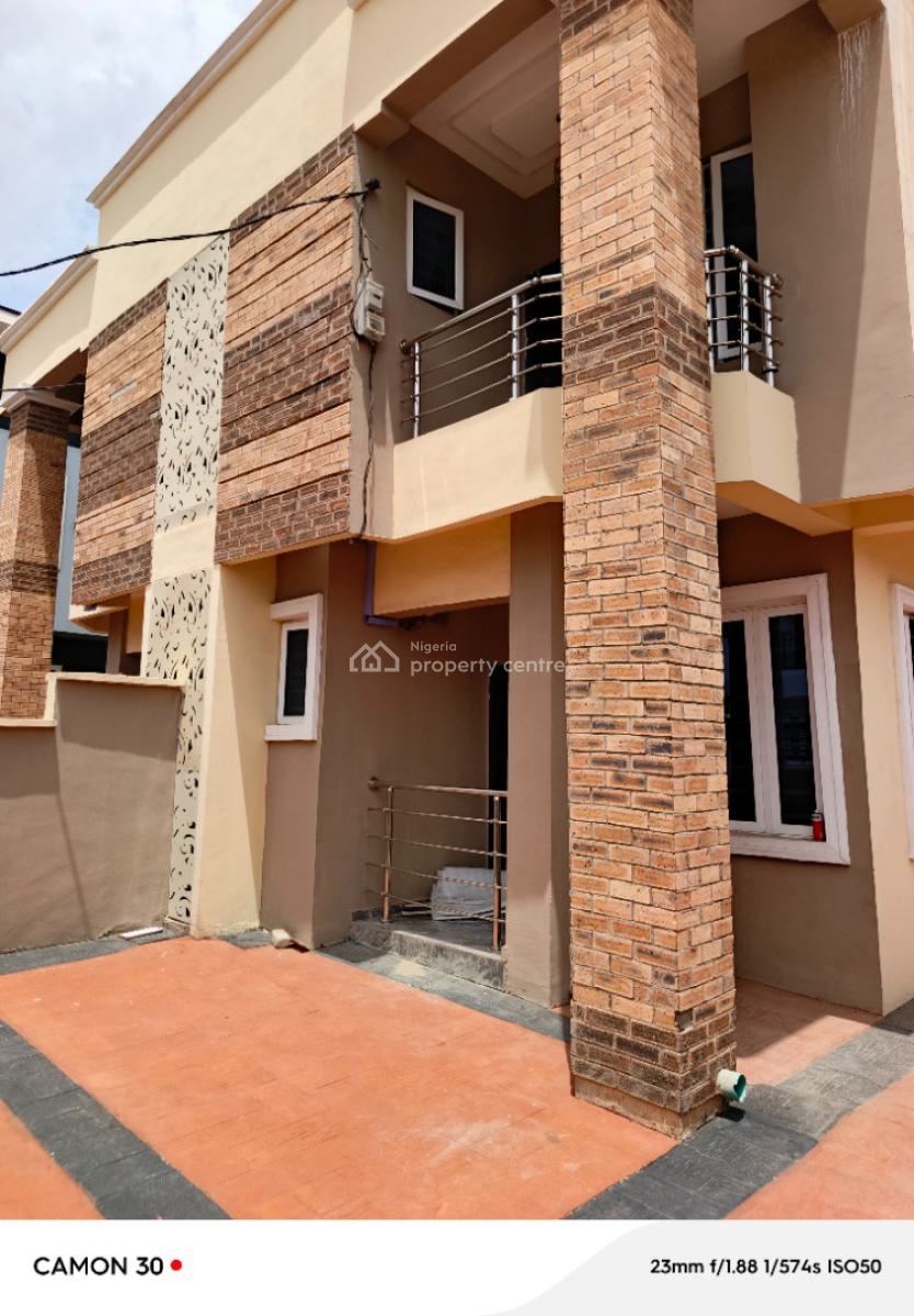 Give Away 4 Bedroom Duplex in a Gated Estate, in Ire Akari Estate 10 Mins Drive to Int Airport, Isolo, Lagos, Semi-detached Duplex for Sale