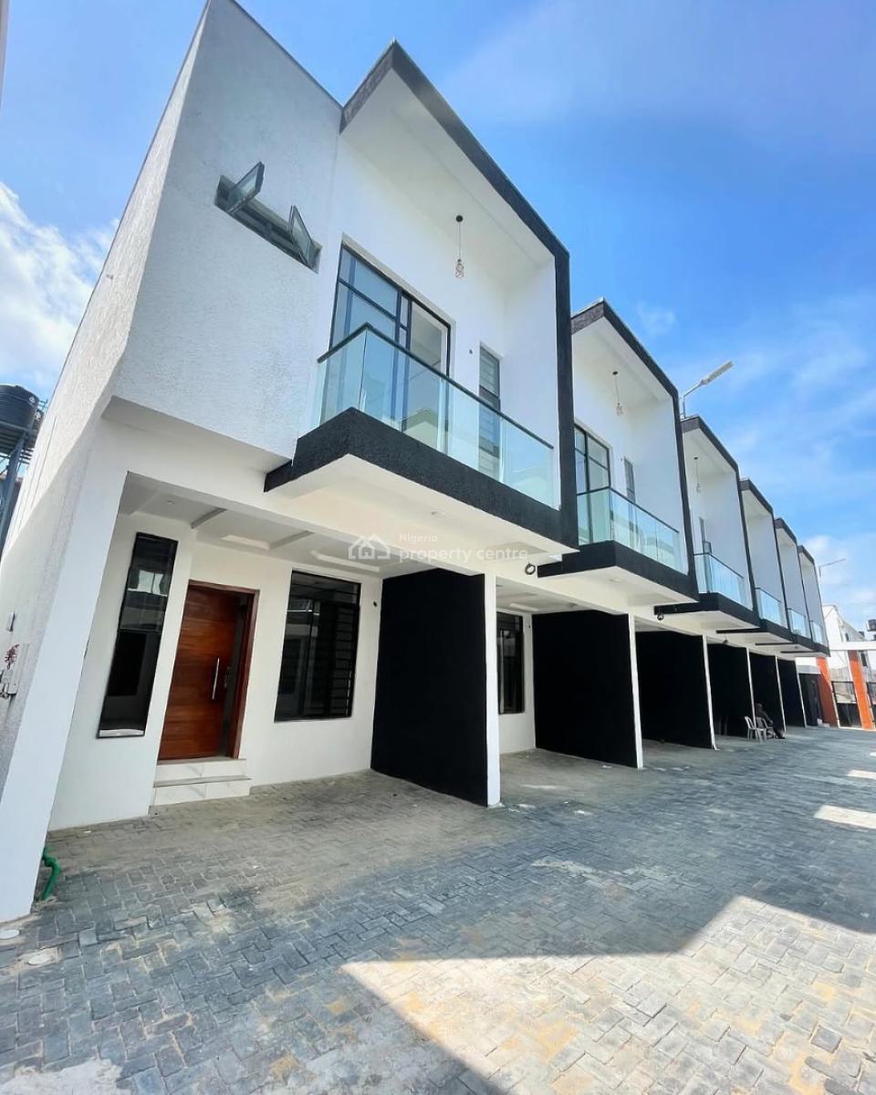 New Self Serviced 3 Bedroom Terrace Duplex, Ikota Lekki, Ikota, Lekki, Lagos, Terraced Duplex for Rent