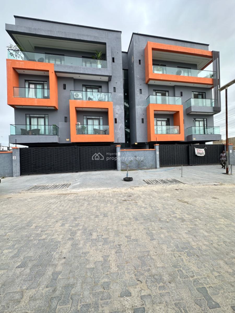 Distress & Most Affordable 2 Bedroom Apartment in Perfect Environment, Less Than 3mins Drive From Express, Ikate Elegushi, Lekki, Lagos, Block of Flats for Sale