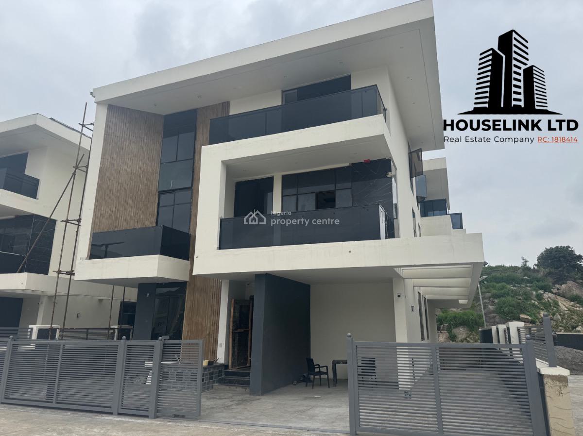Luxury Finished 6 Bedroom Detached Contemporary Duplex with Elevator, Guzape Main Abuja, Guzape District, Abuja, Detached Duplex for Sale