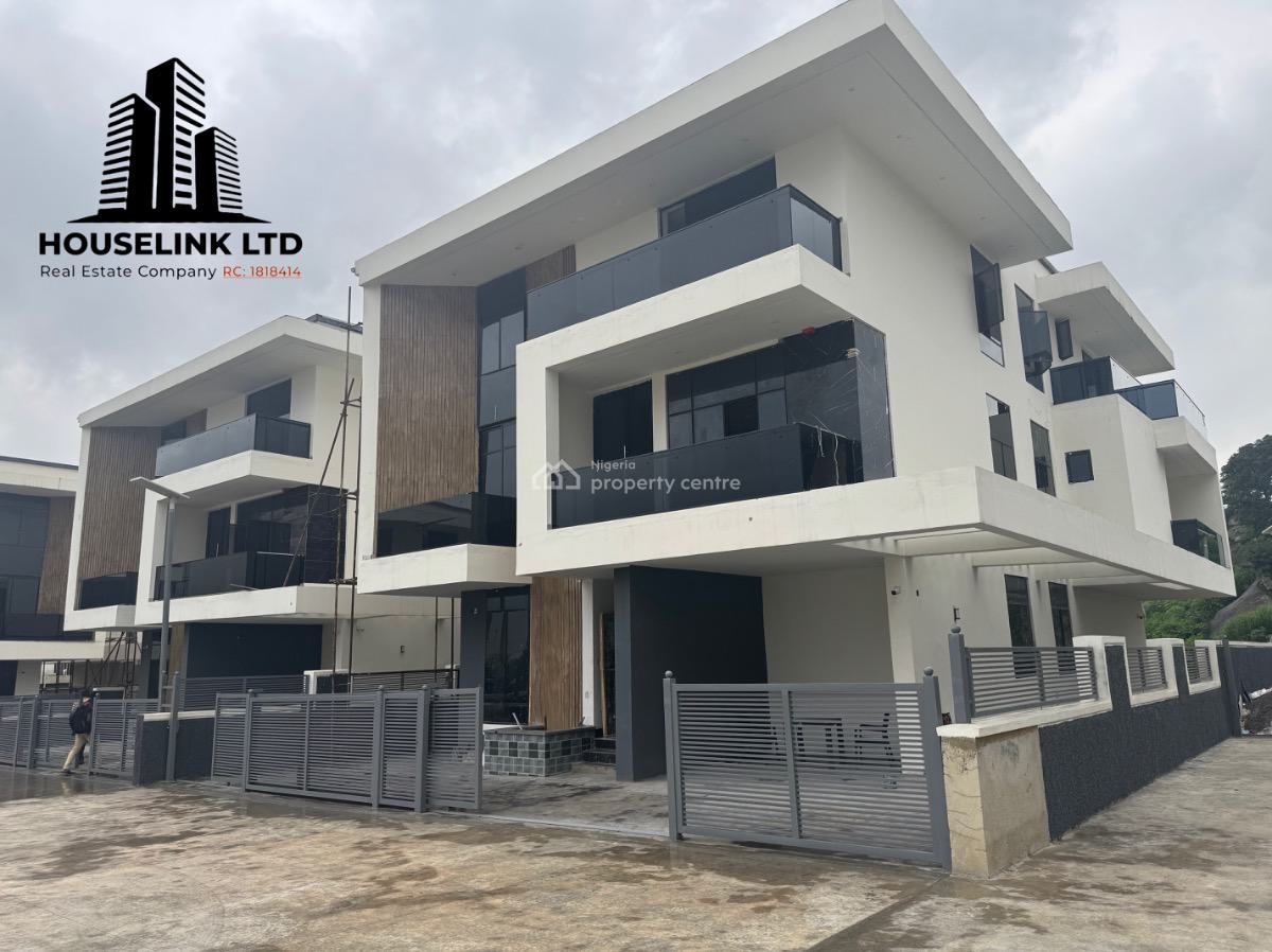 Luxury Finished 6 Bedroom Detached Contemporary Duplex with Elevator, Guzape Main Abuja, Guzape District, Abuja, Detached Duplex for Sale