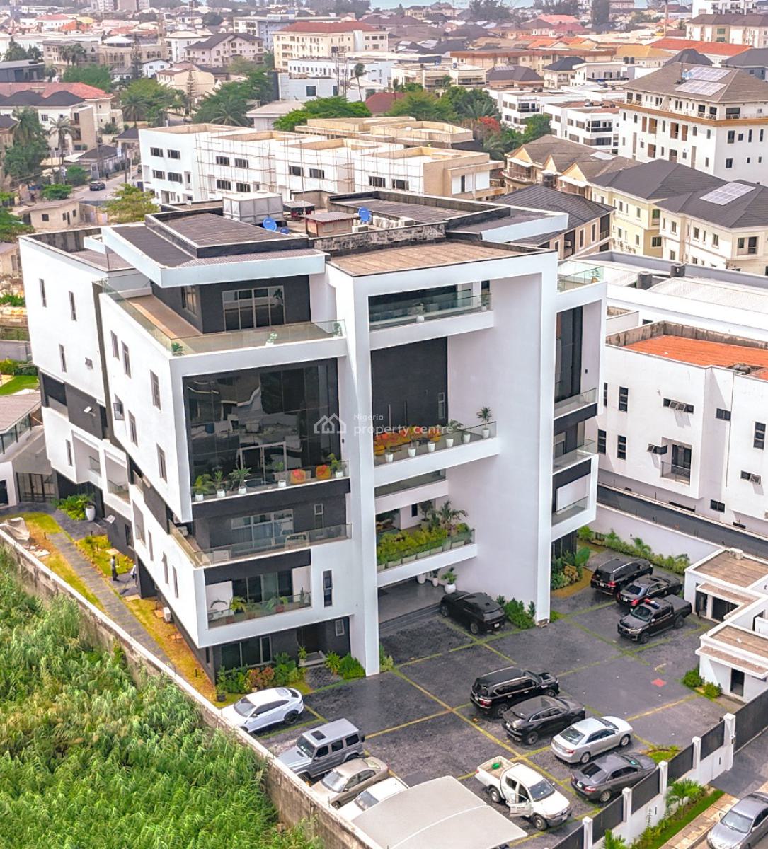 Exquisitely Designed 4 Bedroom Duplex with Pool in a Secured Estate, Located at Shoreline Drive, Ikoyi, Ikoyi, Lagos, Detached Duplex for Sale