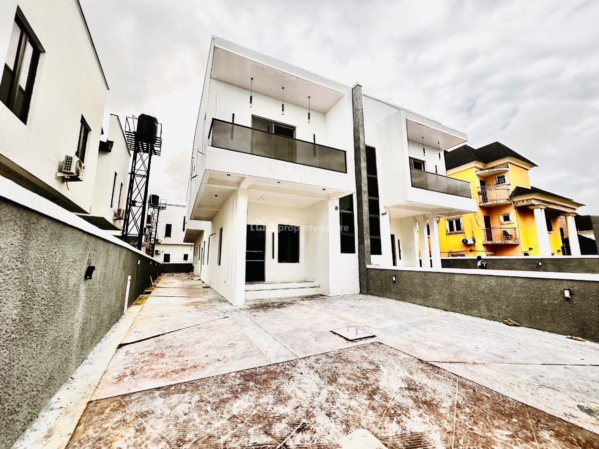 High Quality 5 Bedroom Duplex in Estate, Ajah, Lagos, Semi-detached Duplex for Sale