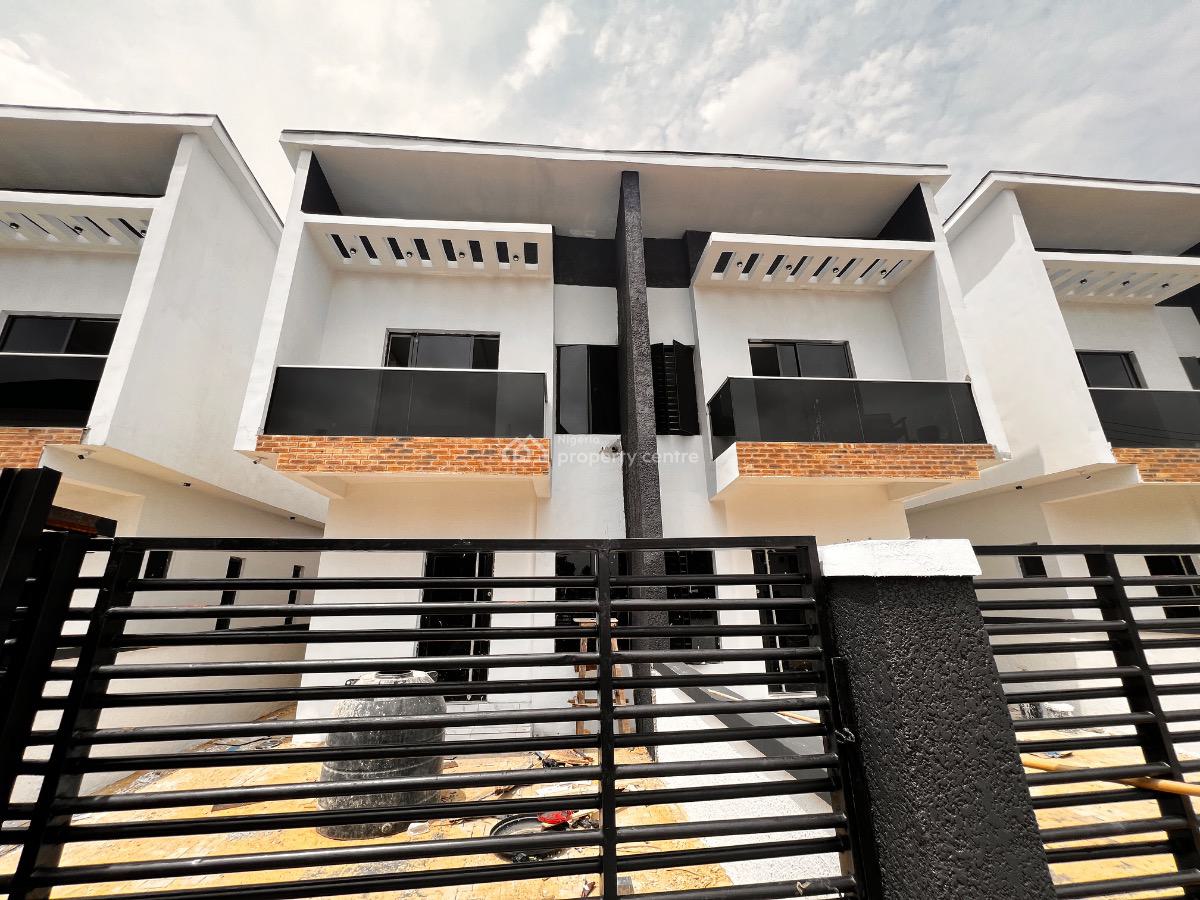 Superb 4 Bedroom Duplex in an Estate, Ajah, Lagos, Semi-detached Duplex for Sale