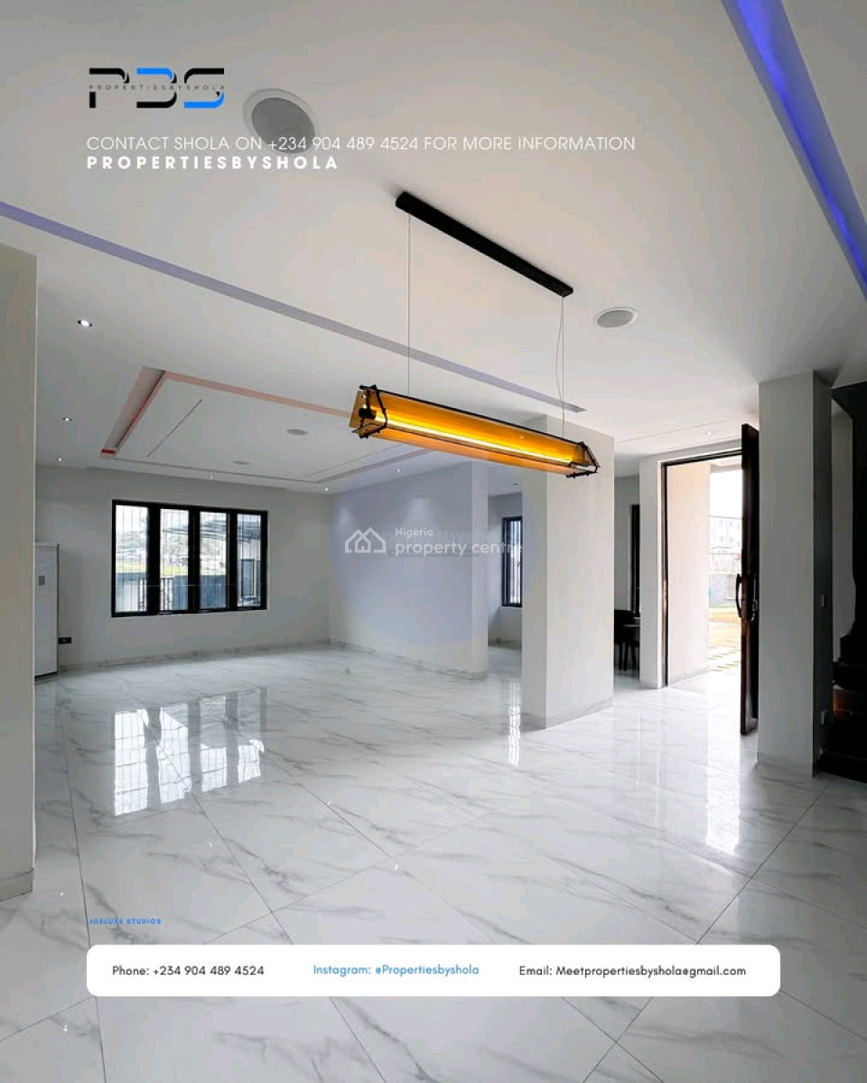 Stunning 5 Bedrooms Detached Duplex with Bq, Jahi, Abuja, Detached Duplex for Sale