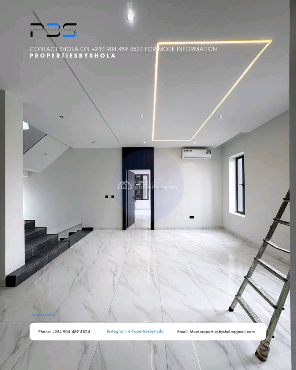 Stunning 5 Bedrooms Detached Duplex with Bq, Jahi, Abuja, Detached Duplex for Sale