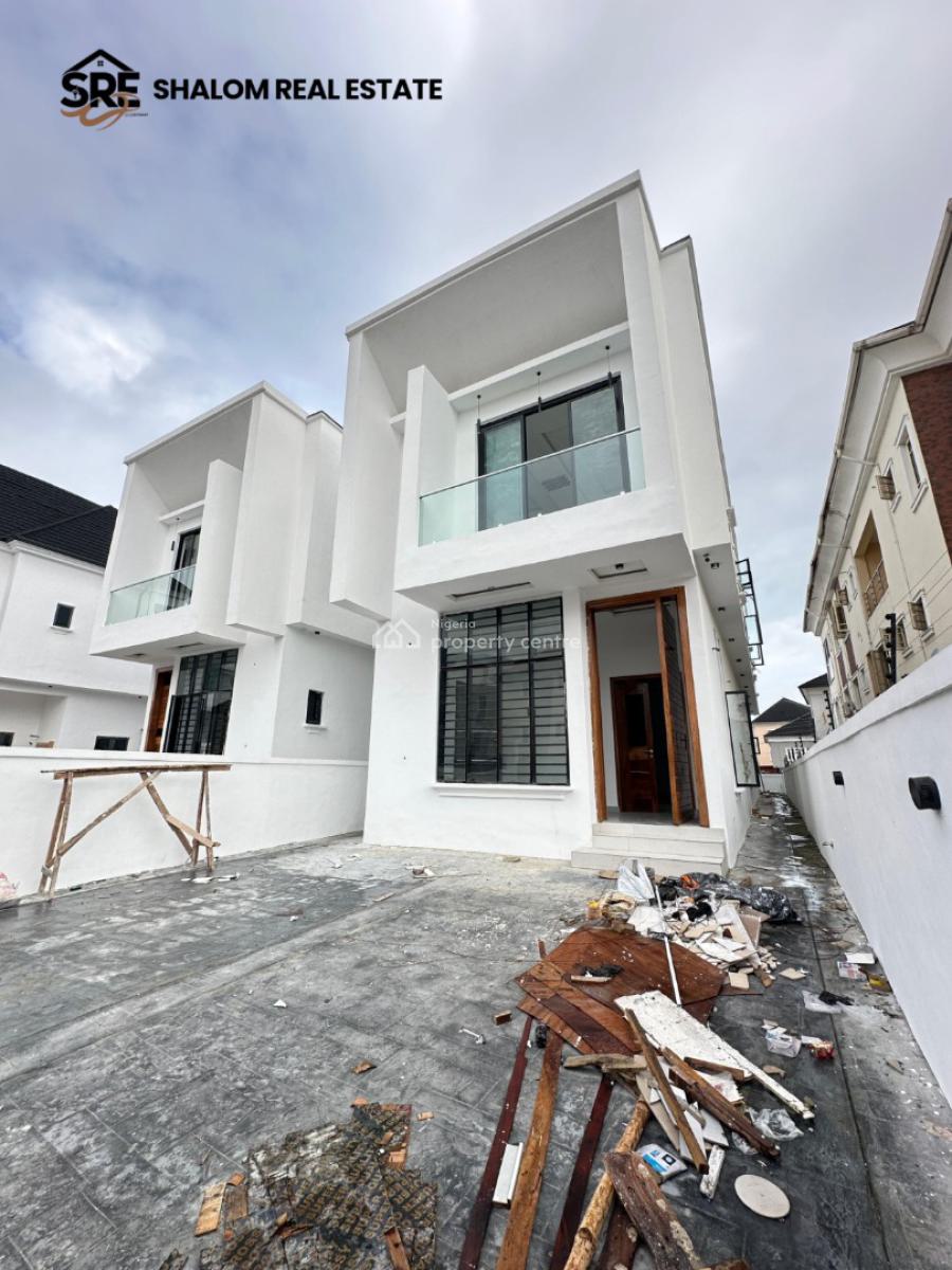 Luxury 5-bedroom Fully Detached Duplex with Bq, Chevron, Lekki, Lagos, Detached Duplex for Sale