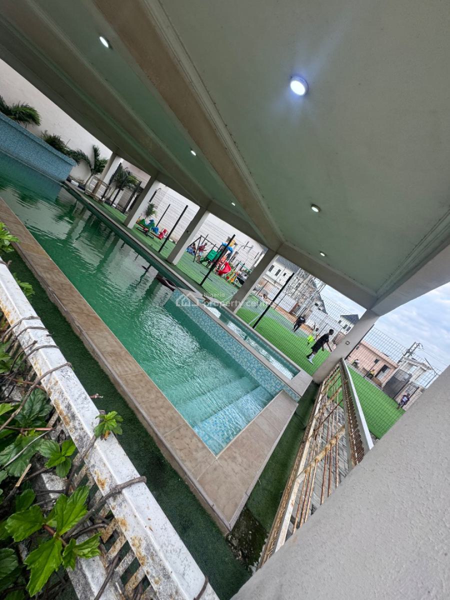 Distress 4 Bedroom Duplex Semi Detached with a Bq Gym Pool Children G, Orchid Road Lekki, Lekki, Lagos, Semi-detached Duplex for Sale