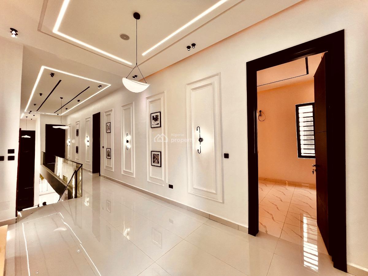 Hotest 5 Bedroom Contemporary Detached Smart Home, 2nd Tollgate, Lekki, Lagos, Detached Duplex for Sale