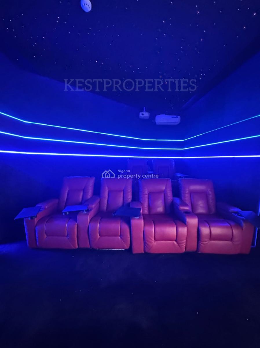 Luxury 5 Bedroom Fully Detached Duplex with Pool, Cinema, Elevator, Pinnock Estate, Osapa, Lekki, Lagos, Detached Duplex for Sale