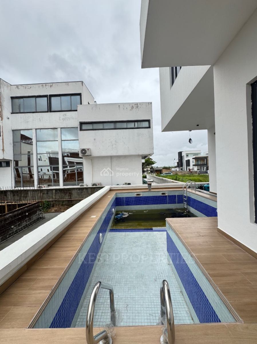 Luxury 5 Bedroom Fully Detached Duplex with Pool, Cinema, Elevator, Pinnock Estate, Osapa, Lekki, Lagos, Detached Duplex for Sale