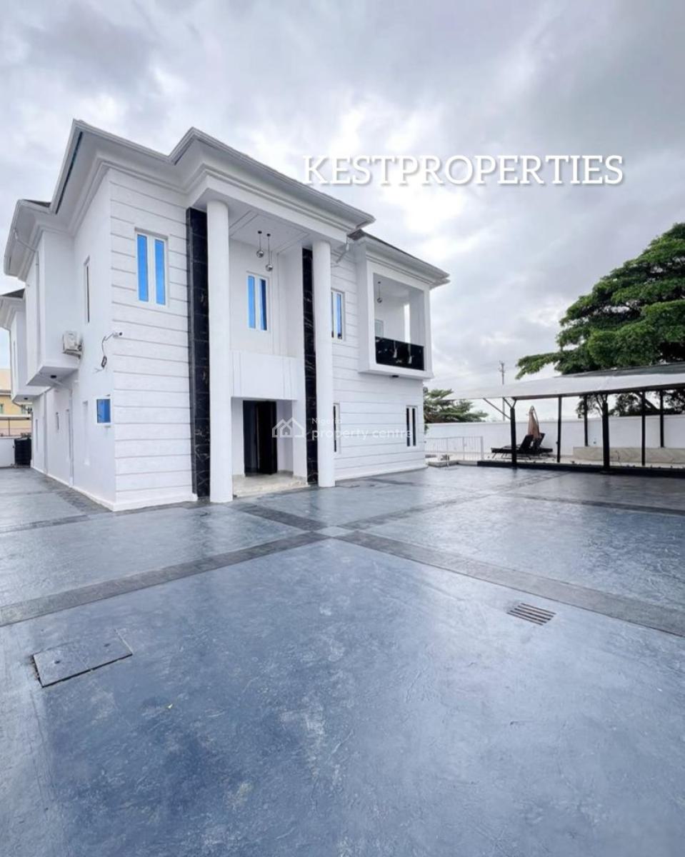 5 Bedroom Fully Detached Duplex with Swimming Pool, Pinnock, Osapa, Lekki, Lagos, Detached Duplex for Sale