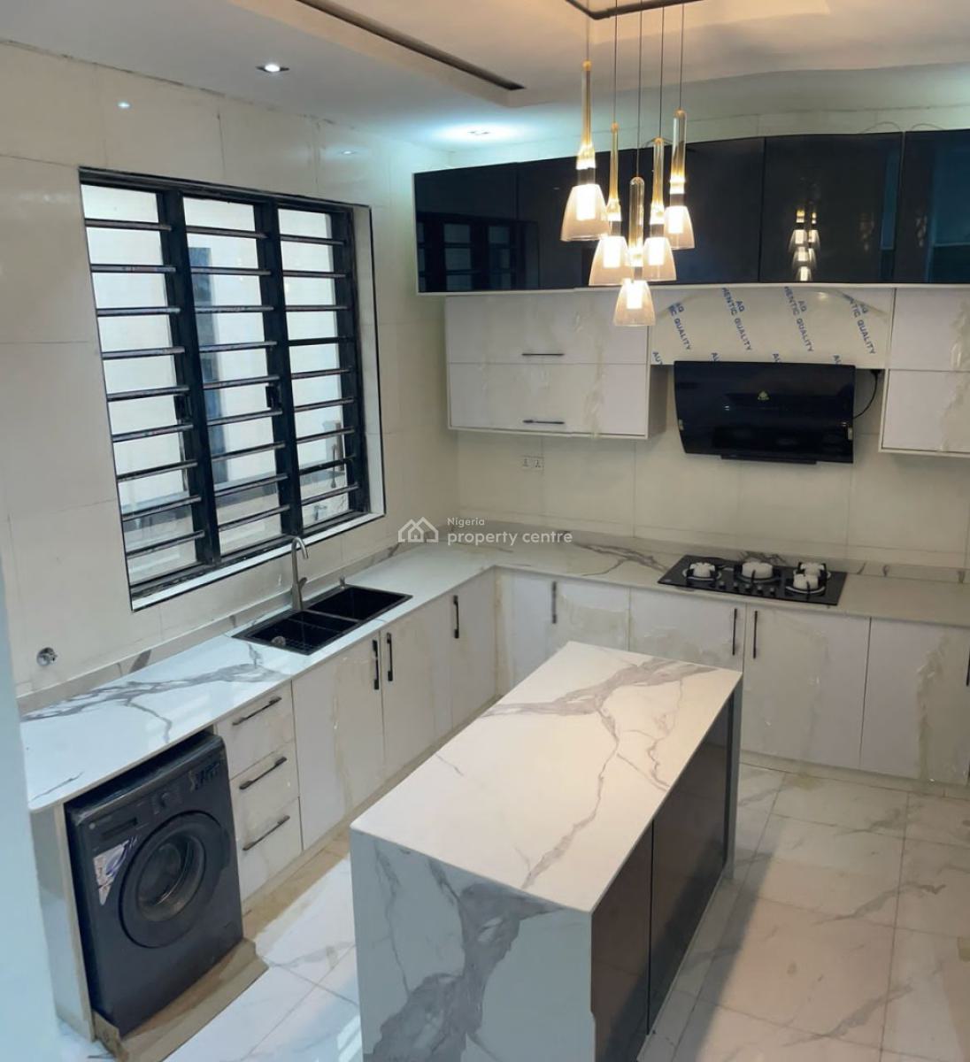 Fully Detached 5 Bedroom Duplex, for Standard Living, Hampton Lake Estate, Chevron, Lekki, Lagos, Detached Duplex for Sale