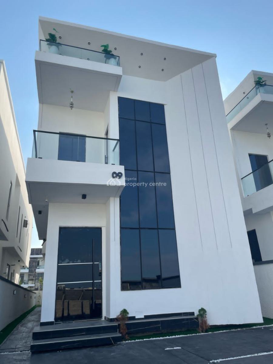 Fully Detached 5 Bedroom Duplex, for Standard Living, Hampton Lake Estate, Chevron, Lekki, Lagos, Detached Duplex for Sale