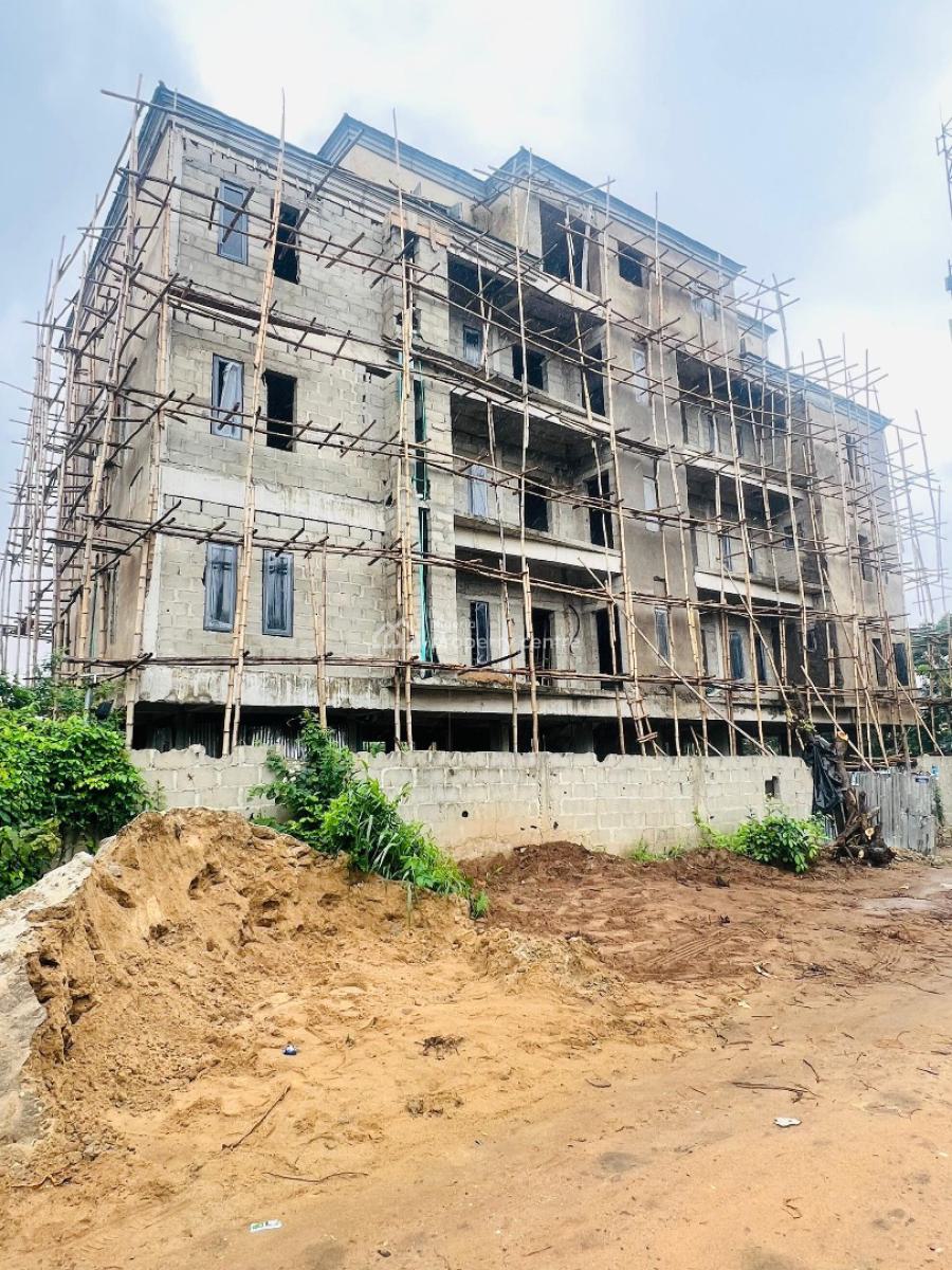 Unique Newly Built 3 Bedroom Apartment with Bq, Yaba, Lagos, Block of Flats for Sale