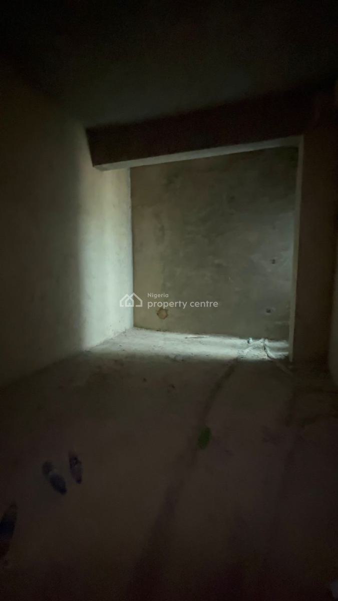 Carcass 4 Bedrooms Mansionatee House with Sea View, Cyberville Estate Besides Victoria Bay 3, Ikate, Lekki, Lagos, Terraced Duplex for Sale