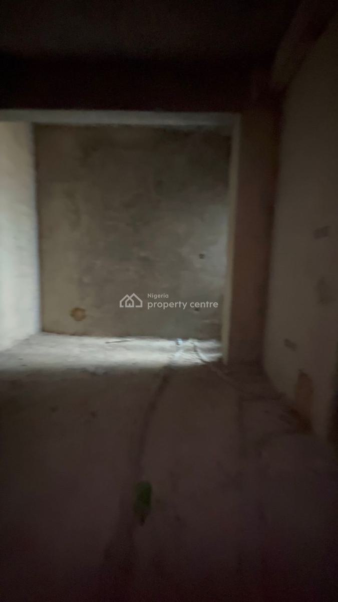 Carcass 4 Bedrooms Mansionatee House with Sea View, Cyberville Estate Besides Victoria Bay 3, Ikate, Lekki, Lagos, Terraced Duplex for Sale