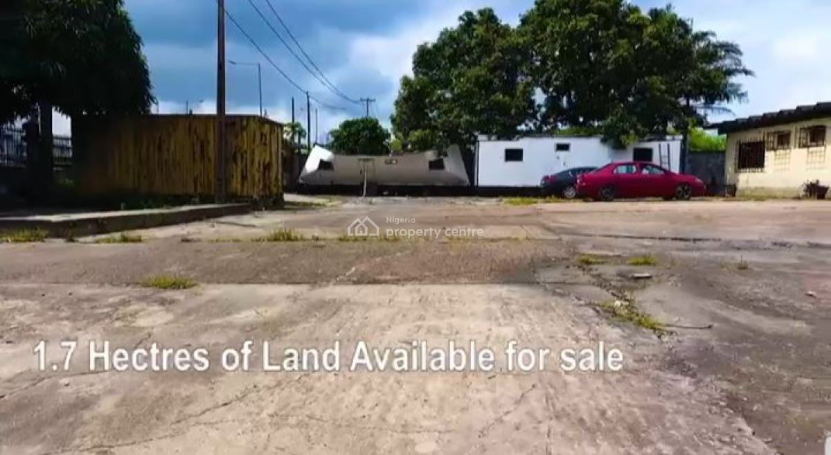 Commercial Land Measuring 1.7 Hectares (17,550sqm), Before Alaka Bridge Along National Stadium Express, Bode Thomas, Surulere, Lagos, Commercial Land for Sale