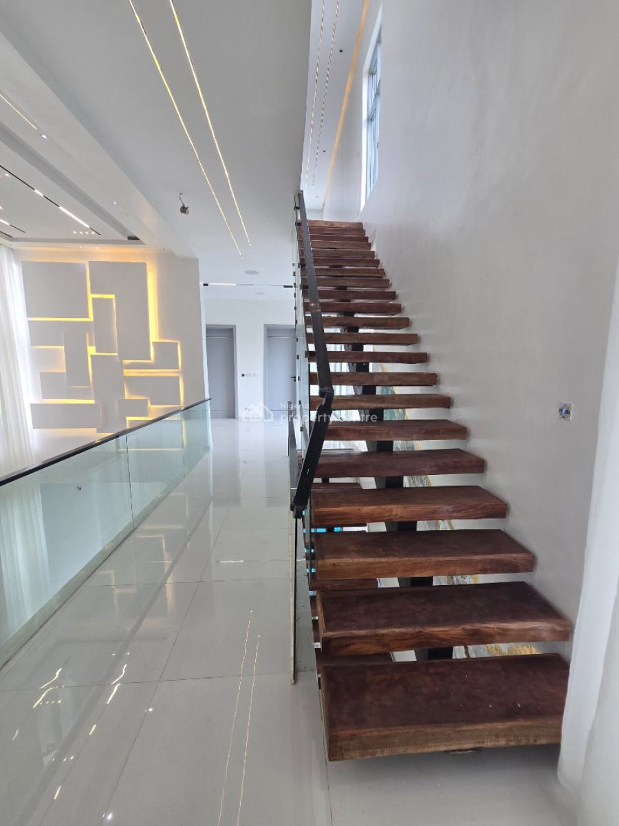 5 Bed Fully Detached Duplex with Pool, Waterfall and Open Rooftop Terr, Osapa, Lekki, Lagos, Detached Duplex for Sale