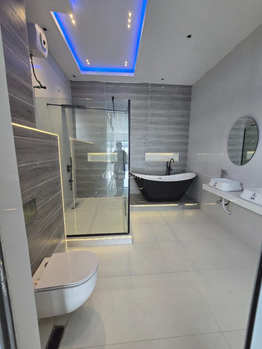 5 Bed Fully Detached Duplex with Pool, Waterfall and Open Rooftop Terr, Osapa, Lekki, Lagos, Detached Duplex for Sale