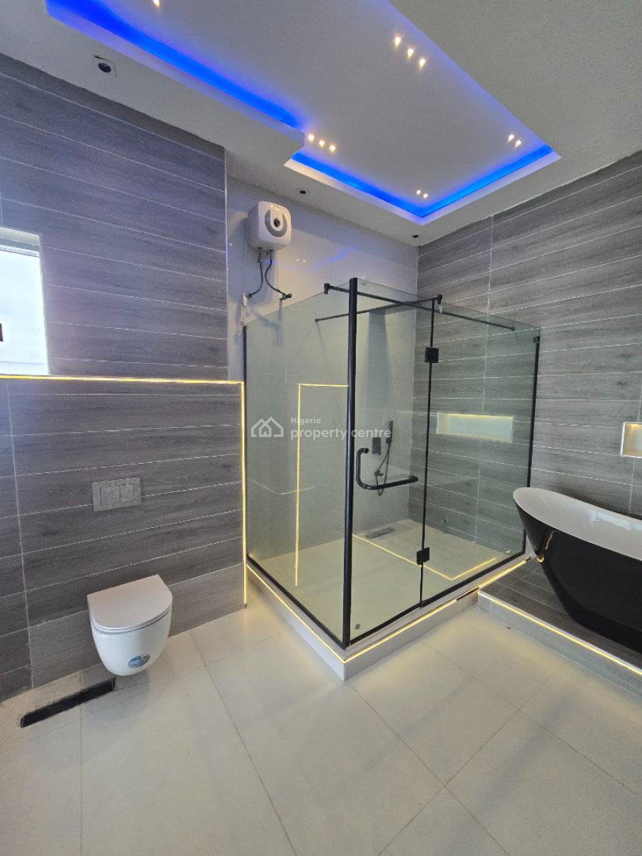 5 Bed Fully Detached Duplex with Pool, Waterfall and Open Rooftop Terr, Osapa, Lekki, Lagos, Detached Duplex for Sale