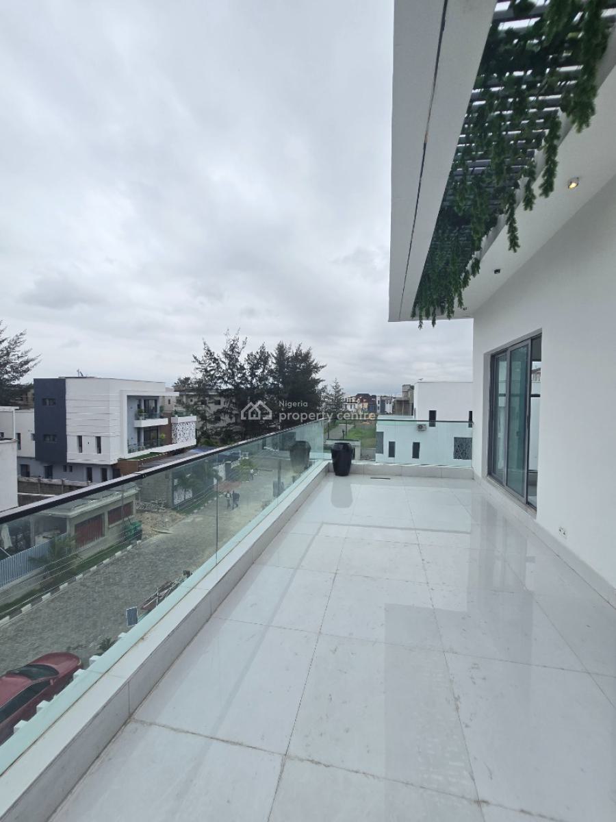 5 Bed Fully Detached Duplex with Pool, Waterfall and Open Rooftop Terr, Osapa, Lekki, Lagos, Detached Duplex for Sale