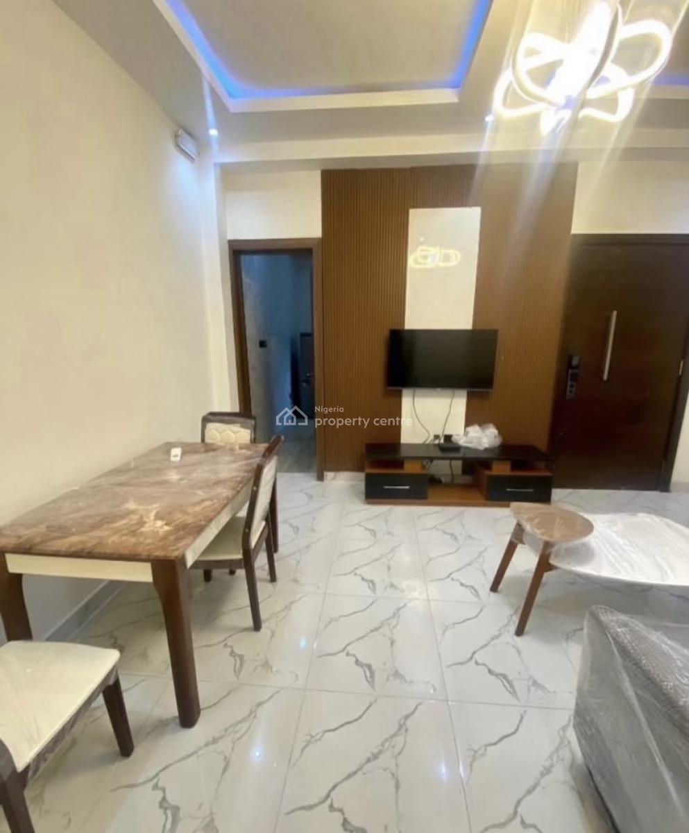 Luxury Furnished 1 Bedroom Apartment with S/pool, Gym, Spg Road, Ologolo Lekki, Lekki, Lagos, Mini Flat (room and Parlour) for Rent