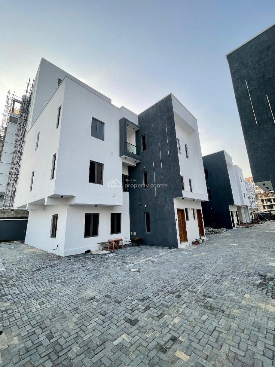 Well Built 4 Bedroom Terrace Duplex with Bq, Off Freedom  Way, Lekki Phase 1, Lekki, Lagos, Terraced Duplex for Sale