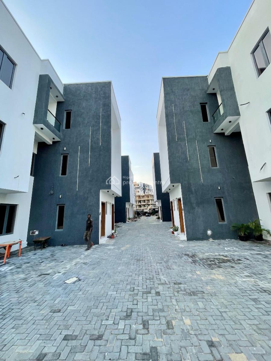Well Built 4 Bedroom Terrace Duplex with Bq, Off Freedom  Way, Lekki Phase 1, Lekki, Lagos, Terraced Duplex for Sale