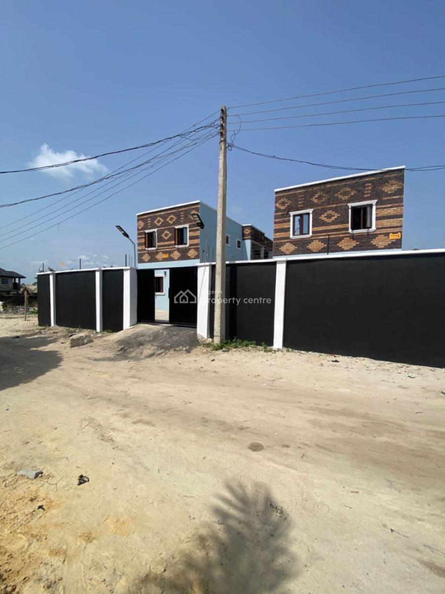 Blocks of 4 Units of 2 Bedroom and Block 8 Units of 1 Bedrooms Flats, Oniwulu, Off Kajola, Bogije, Ibeju Lekki, Lagos, Block of Flats for Sale