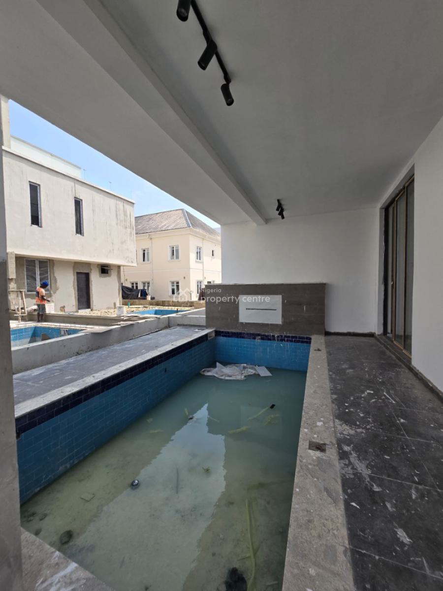 Magnificent Luxurious Designed 5 Bedroom Semi-detached House with Pool, Ikate Elegushi, Lekki, Lagos, Semi-detached Duplex for Sale