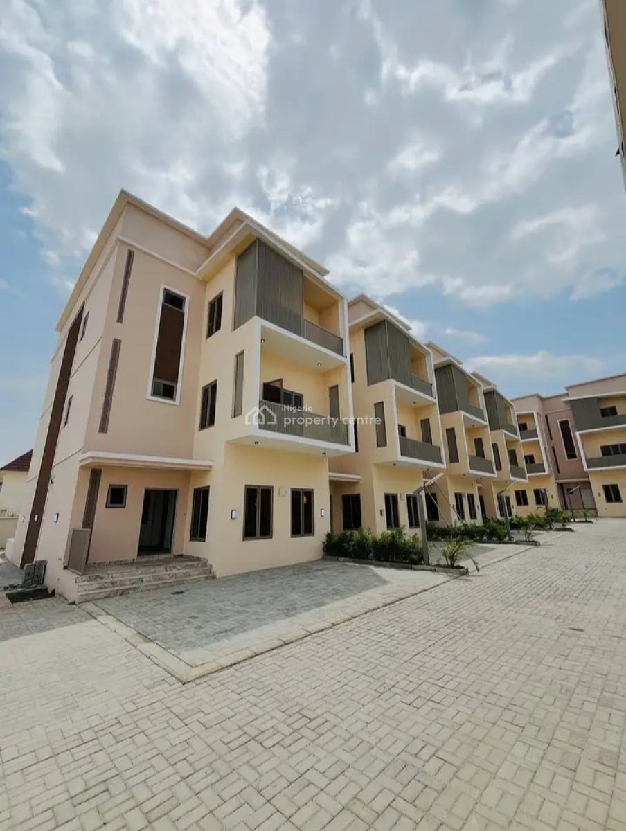 Newly Built Luxury 4 Bedrooms Terraced Duplex with a Bq, Dawaki, Gwarinpa, Abuja, Terraced Duplex for Sale