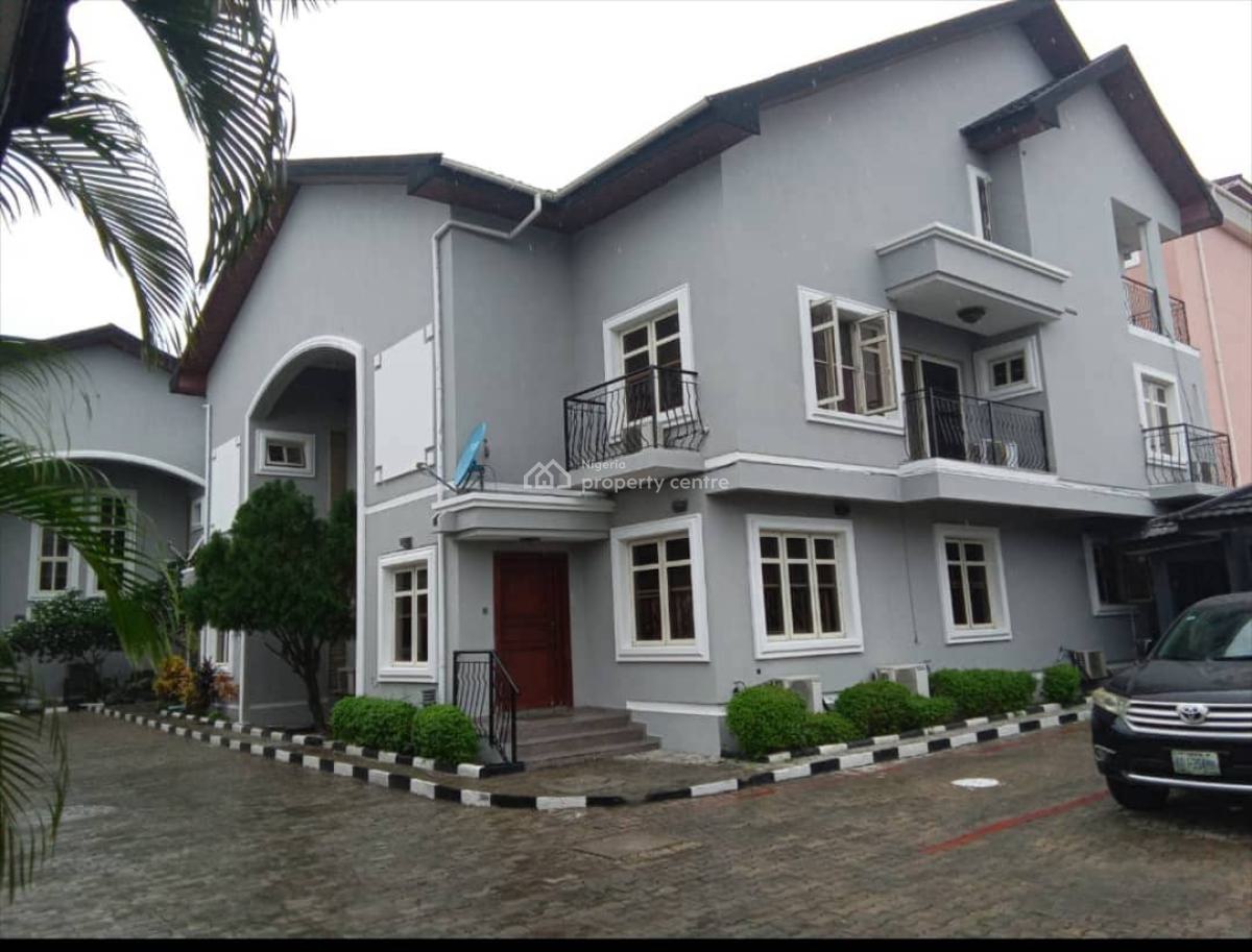Luxury 4 Units of 4-bedroom Townhouses with Bq -- Oniru Estat, Oniru Estate, Victoria Island (vi), Lagos, Detached Duplex for Sale