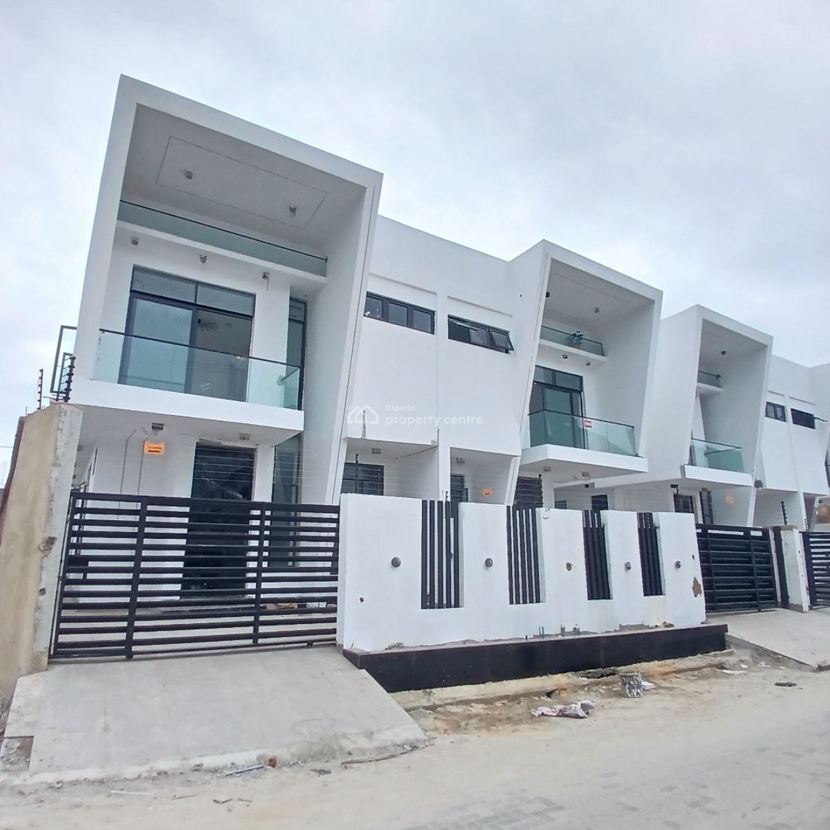 Luxury 4 Bedroom Semi-detached Duplex with Bq, Chevron Toll Gate, Orchid Road, Lekki, Lagos, Semi-detached Duplex for Sale