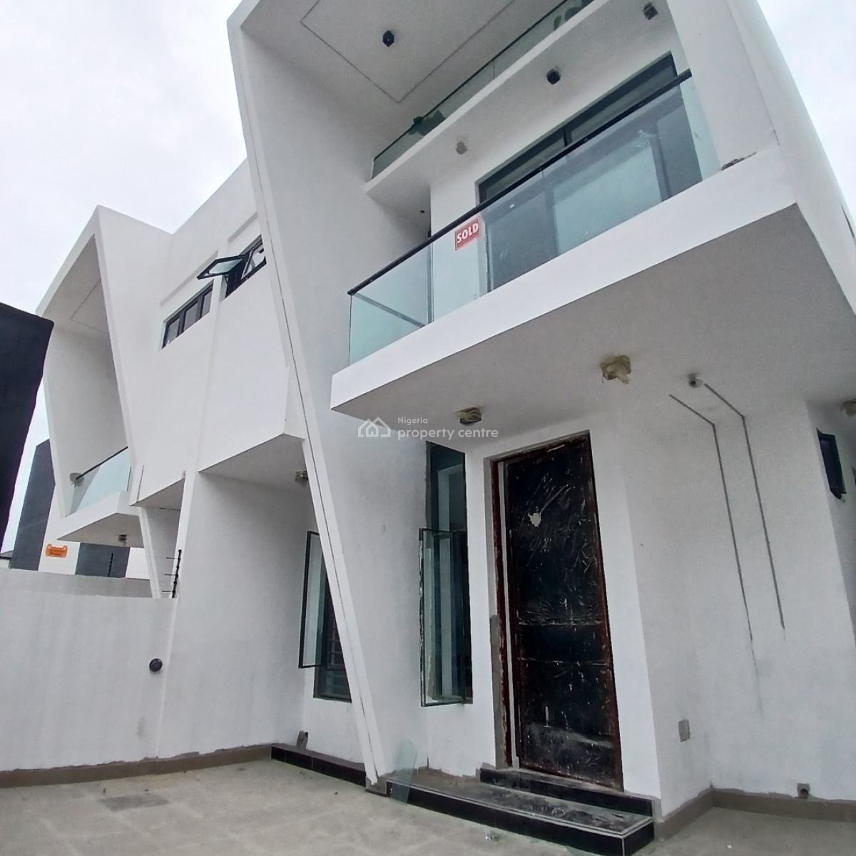 Luxury 4 Bedroom Semi-detached Duplex with Bq, Chevron Toll Gate, Orchid Road, Lekki, Lagos, Semi-detached Duplex for Sale