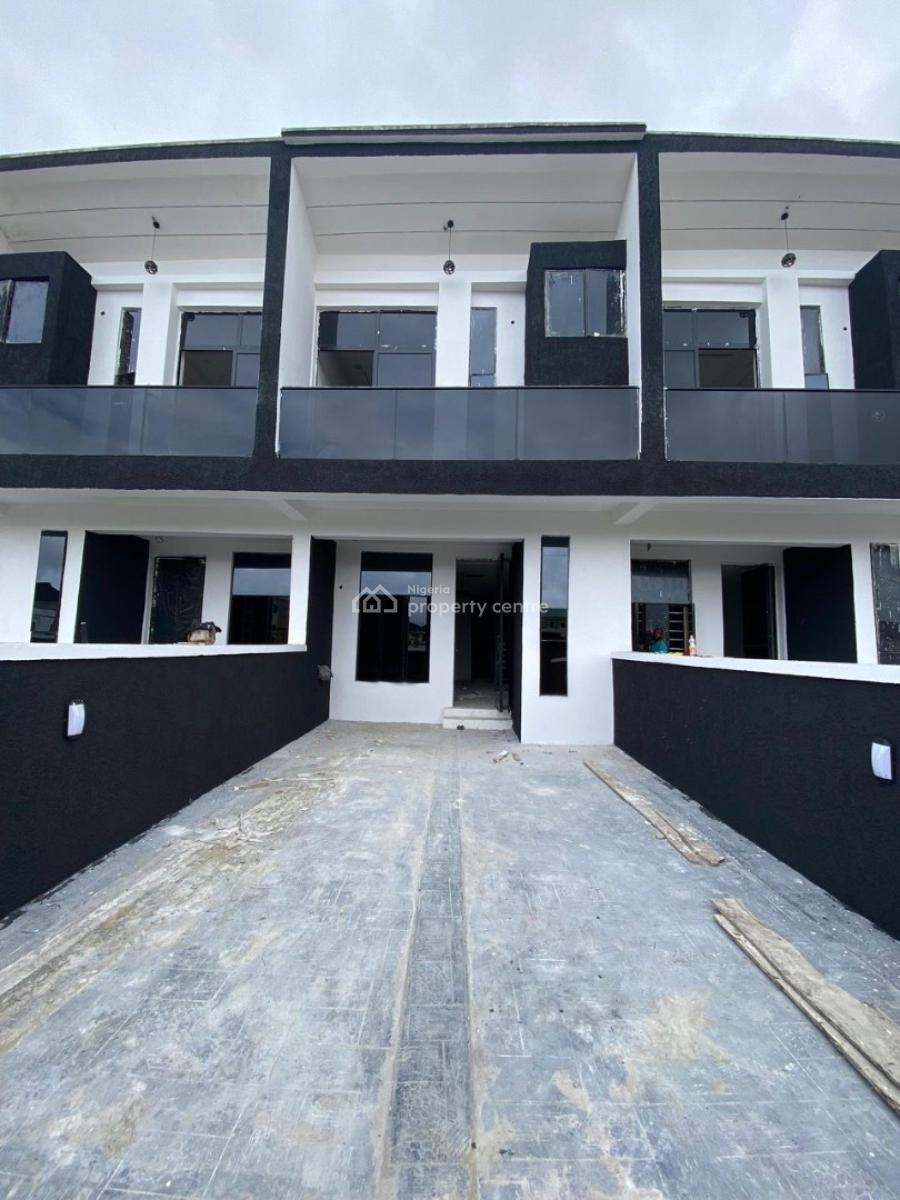 Exclusive 4 Bedroom Terraced Duplex with Bq in a Secured Estate., Ikota, Lekki, Lagos, Terraced Duplex for Sale