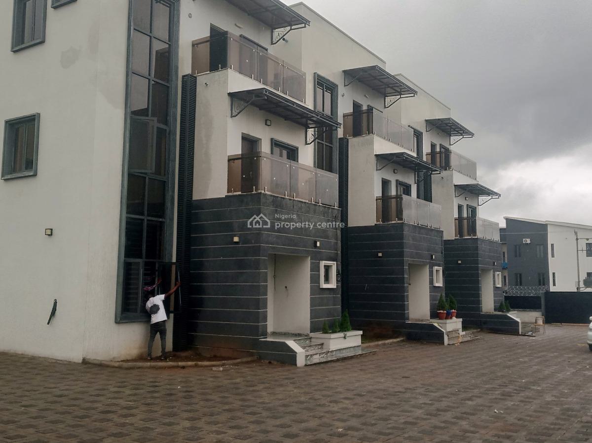 Classic Exquisite New Luxury Spacious 4 Bedroom Terrace Duplex with Bq, Kaura, Abuja, Terraced Duplex for Rent