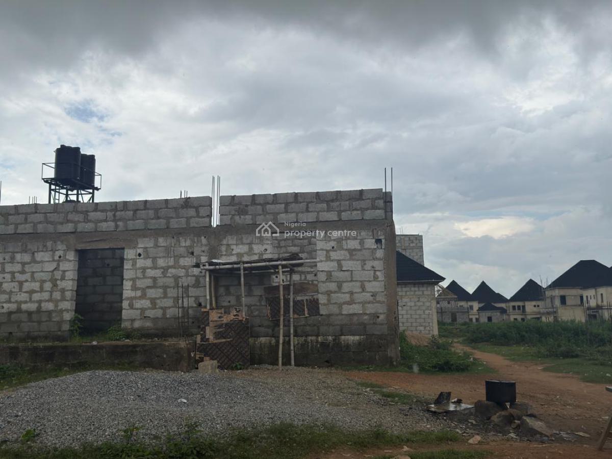5 Bedroom Fully Detached Duplex, Seman Estate Beside Glory Dome, Lugbe District, Abuja, Detached Duplex for Sale
