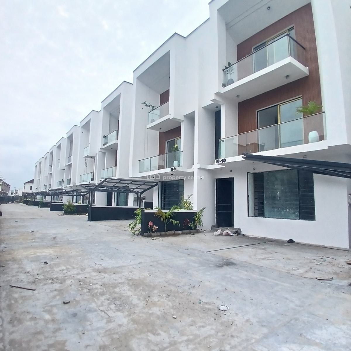 Exquisitely Detailed 4 Bedroom Semi-detached Duplex with Swimming Pool, Chevron Toll Gate, Orchid Road, Lekki, Lagos, Semi-detached Duplex for Sale