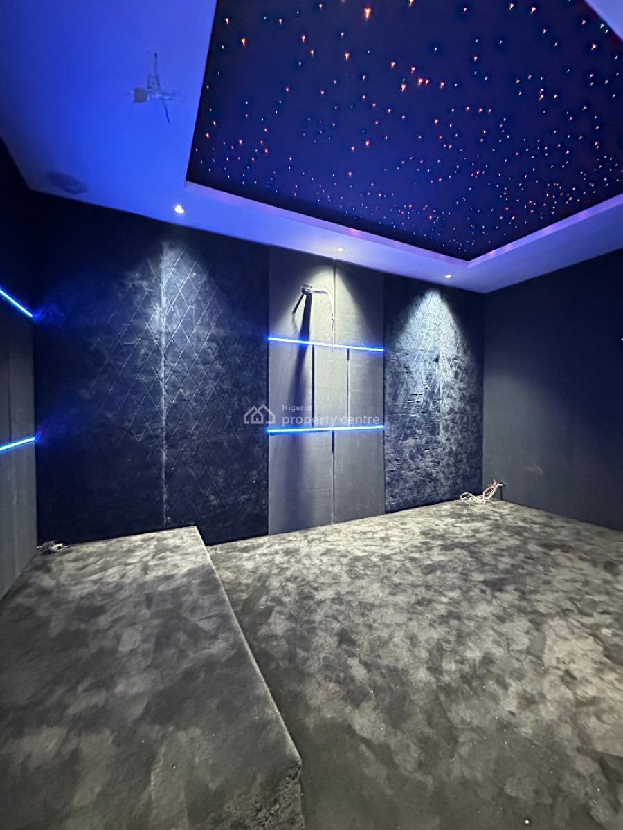 World Class 5 Bedroom with Bq Pool, Cinema, Game Room and Gym, Comes with a Game Room, Spa Room, Pool and Gym, Ikoyi, Lagos, Detached Duplex for Sale
