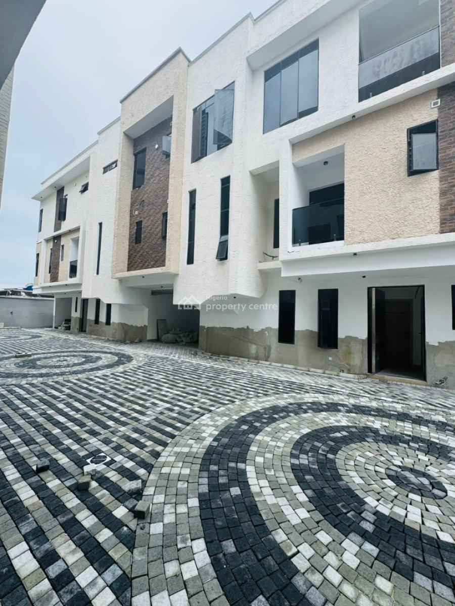 Newly Built 4 Bedroom Terrace Duplex with Bq, Lekki Right Side, Lekki Phase 1, Lekki, Lagos, Terraced Duplex for Sale