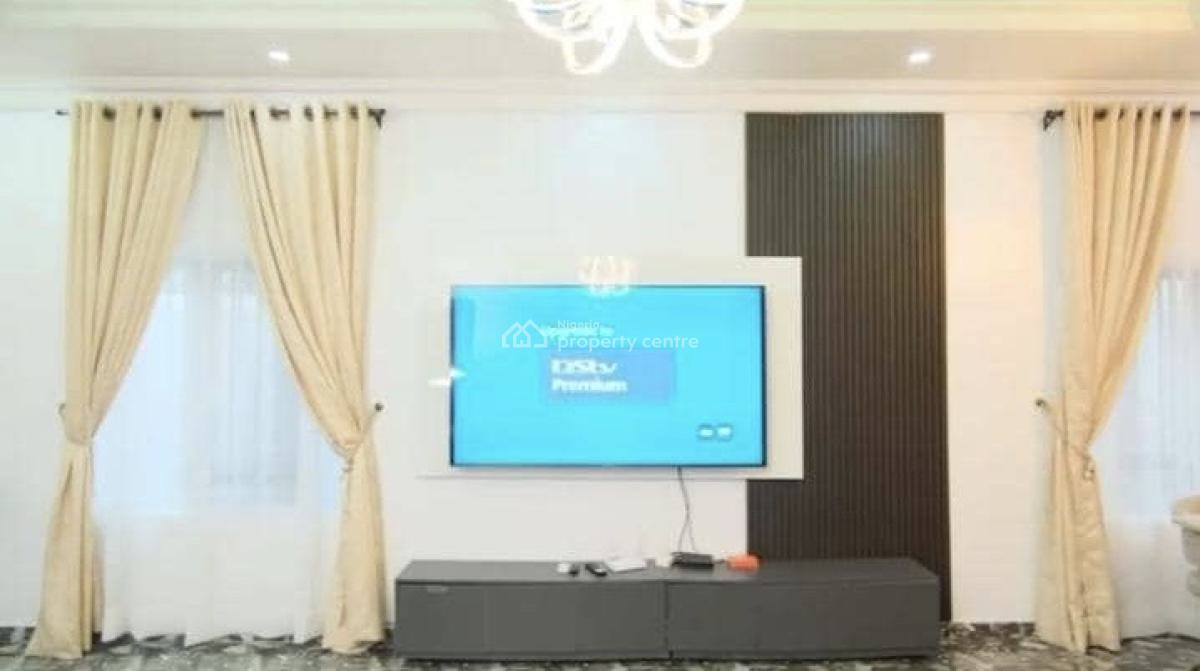 Fully Furnished & Serviced 3 Bedrooms Detached Duplex + 2 Rooms Bq, Osapa, Lekki, Lagos, Flat / Apartment for Rent